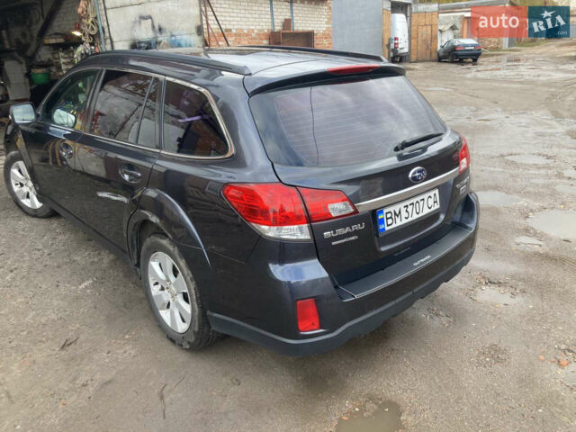 Серый Субару Аутбек, объемом двигателя 2 л и пробегом 257 тыс. км за 7900 $, фото 4 на Automoto.ua