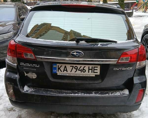 Серый Субару Аутбек, объемом двигателя 2.46 л и пробегом 210 тыс. км за 9200 $, фото 3 на Automoto.ua