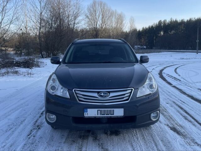 Серый Субару Аутбек, объемом двигателя 2.5 л и пробегом 277 тыс. км за 9599 $, фото 1 на Automoto.ua