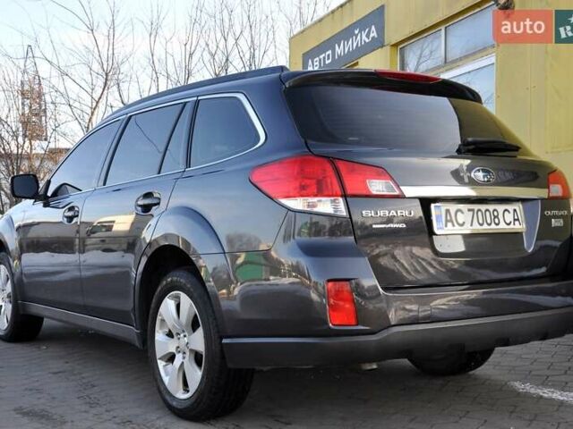 Сірий Субару Аутбек, об'ємом двигуна 2 л та пробігом 251 тис. км за 6800 $, фото 12 на Automoto.ua