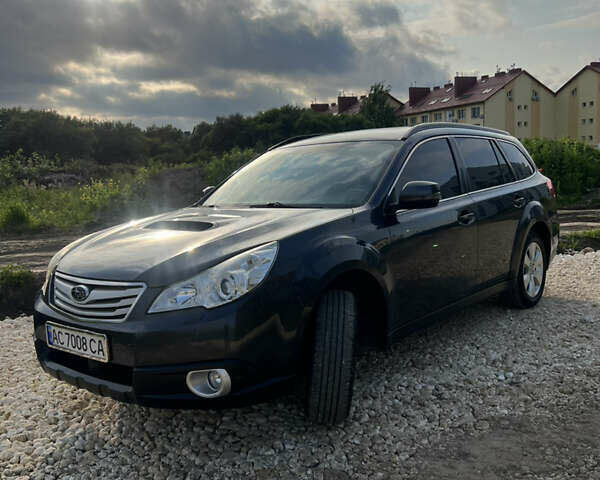 Сірий Субару Аутбек, об'ємом двигуна 2 л та пробігом 240 тис. км за 7500 $, фото 3 на Automoto.ua