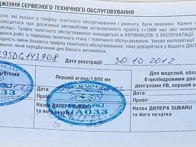 Серый Субару Аутбек, объемом двигателя 2.46 л и пробегом 295 тыс. км за 12000 $, фото 24 на Automoto.ua