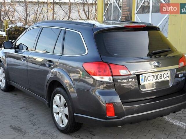 Сірий Субару Аутбек, об'ємом двигуна 2 л та пробігом 251 тис. км за 6800 $, фото 11 на Automoto.ua