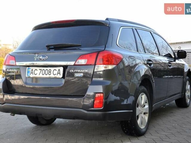 Сірий Субару Аутбек, об'ємом двигуна 2 л та пробігом 251 тис. км за 6800 $, фото 7 на Automoto.ua