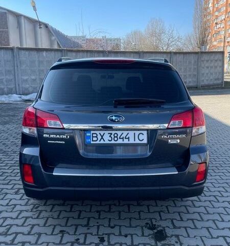 Сірий Субару Аутбек, об'ємом двигуна 2 л та пробігом 134 тис. км за 14200 $, фото 4 на Automoto.ua