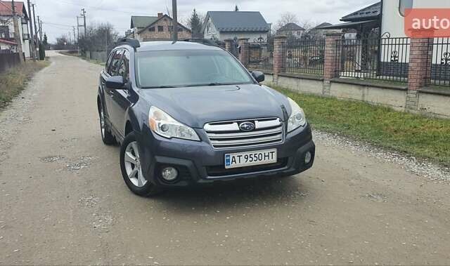 Серый Субару Аутбек, объемом двигателя 2.5 л и пробегом 152 тыс. км за 11350 $, фото 2 на Automoto.ua