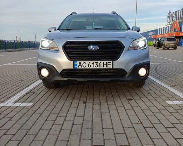 Серый Субару Аутбек, объемом двигателя 2.5 л и пробегом 210 тыс. км за 10990 $, фото 34 на Automoto.ua