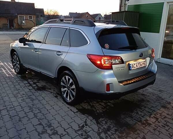 Серый Субару Аутбек, объемом двигателя 2.5 л и пробегом 210 тыс. км за 10990 $, фото 44 на Automoto.ua