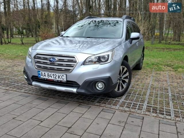 Серый Субару Аутбек, объемом двигателя 2.46 л и пробегом 140 тыс. км за 15500 $, фото 1 на Automoto.ua