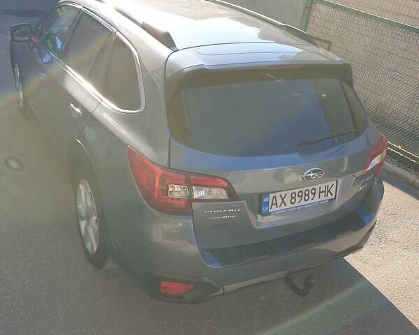 Сірий Субару Аутбек, об'ємом двигуна 2 л та пробігом 176 тис. км за 17900 $, фото 8 на Automoto.ua