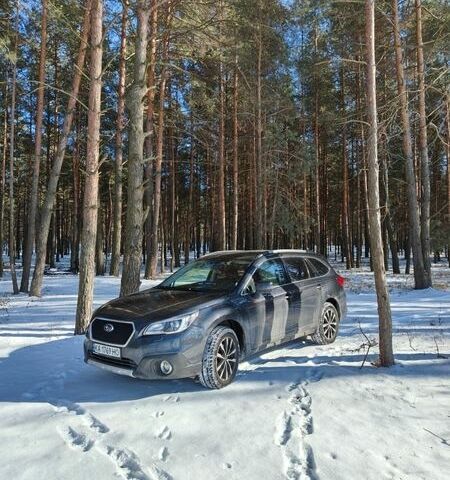 Серый Субару Аутбек, объемом двигателя 2 л и пробегом 201 тыс. км за 13999 $, фото 13 на Automoto.ua