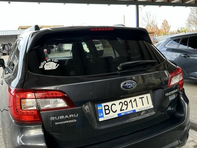 Сірий Субару Аутбек, об'ємом двигуна 2 л та пробігом 169 тис. км за 17000 $, фото 3 на Automoto.ua