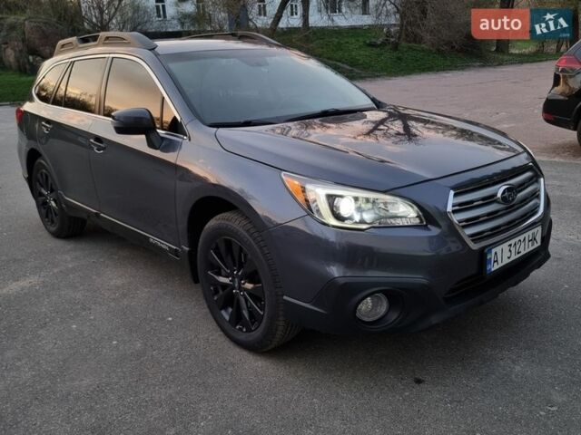 Сірий Субару Аутбек, об'ємом двигуна 2.46 л та пробігом 155 тис. км за 14999 $, фото 3 на Automoto.ua