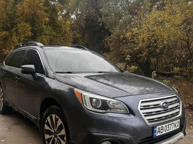 Серый Субару Аутбек, объемом двигателя 2.5 л и пробегом 215 тыс. км за 13200 $, фото 1 на Automoto.ua