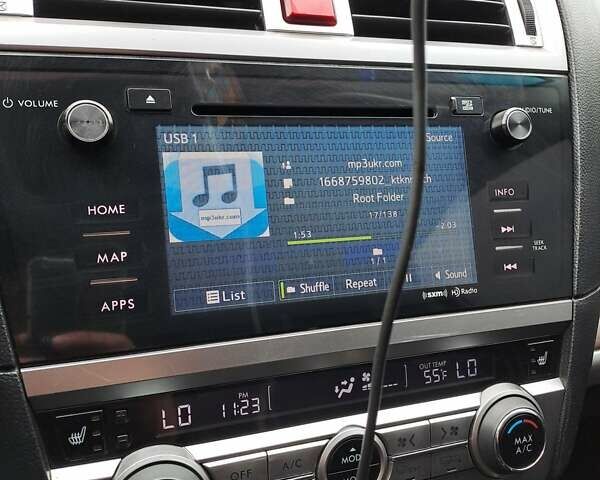 Сірий Субару Аутбек, об'ємом двигуна 2.5 л та пробігом 146 тис. км за 15300 $, фото 8 на Automoto.ua