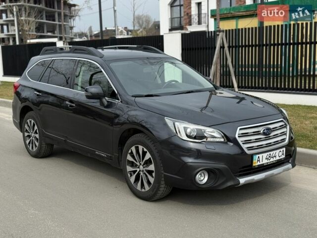 Серый Субару Аутбек, объемом двигателя 2.5 л и пробегом 155 тыс. км за 14500 $, фото 4 на Automoto.ua