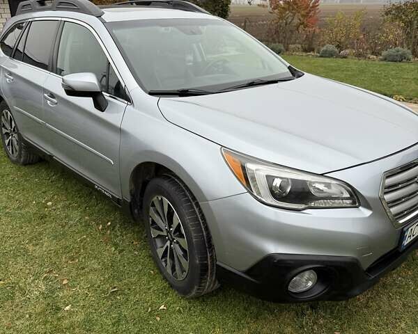 Серый Субару Аутбек, объемом двигателя 2.5 л и пробегом 175 тыс. км за 13500 $, фото 1 на Automoto.ua