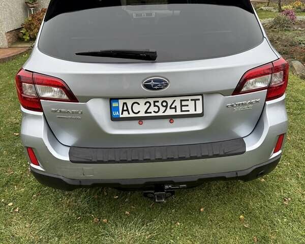 Серый Субару Аутбек, объемом двигателя 2.5 л и пробегом 175 тыс. км за 13500 $, фото 5 на Automoto.ua