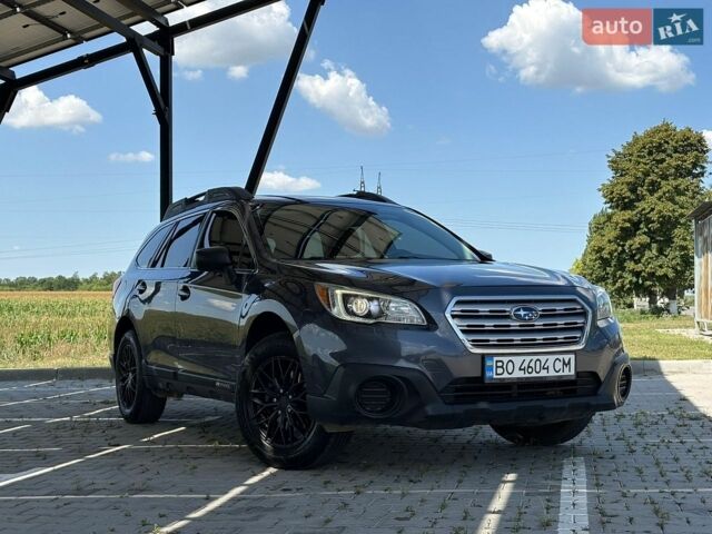 Серый Субару Аутбек, объемом двигателя 2.46 л и пробегом 165 тыс. км за 15200 $, фото 4 на Automoto.ua