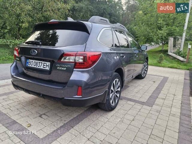 Серый Субару Аутбек, объемом двигателя 2.5 л и пробегом 190 тыс. км за 14299 $, фото 3 на Automoto.ua