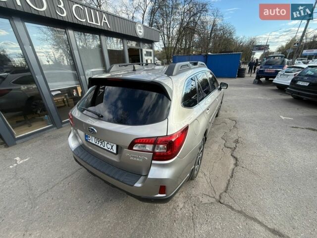 Сірий Субару Аутбек, об'ємом двигуна 2.5 л та пробігом 108 тис. км за 13900 $, фото 5 на Automoto.ua