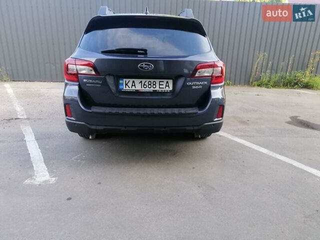 Серый Субару Аутбек, объемом двигателя 3.6 л и пробегом 158 тыс. км за 17500 $, фото 3 на Automoto.ua