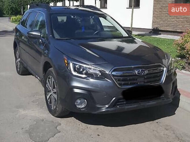 Сірий Субару Аутбек, об'ємом двигуна 2.5 л та пробігом 66 тис. км за 16000 $, фото 1 на Automoto.ua