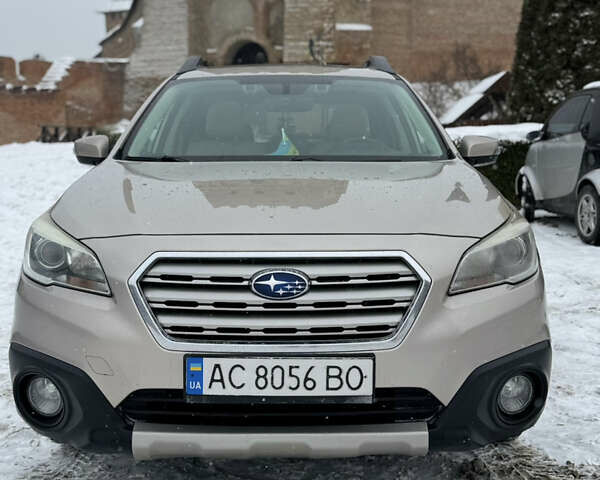 Серый Субару Аутбек, объемом двигателя 2.5 л и пробегом 174 тыс. км за 18500 $, фото 1 на Automoto.ua