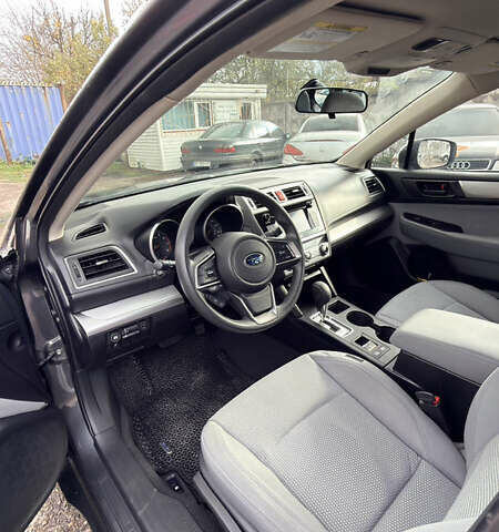 Серый Субару Аутбек, объемом двигателя 2.5 л и пробегом 65 тыс. км за 14999 $, фото 9 на Automoto.ua