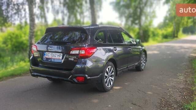 Сірий Субару Аутбек, об'ємом двигуна 2 л та пробігом 168 тис. км за 17900 $, фото 6 на Automoto.ua