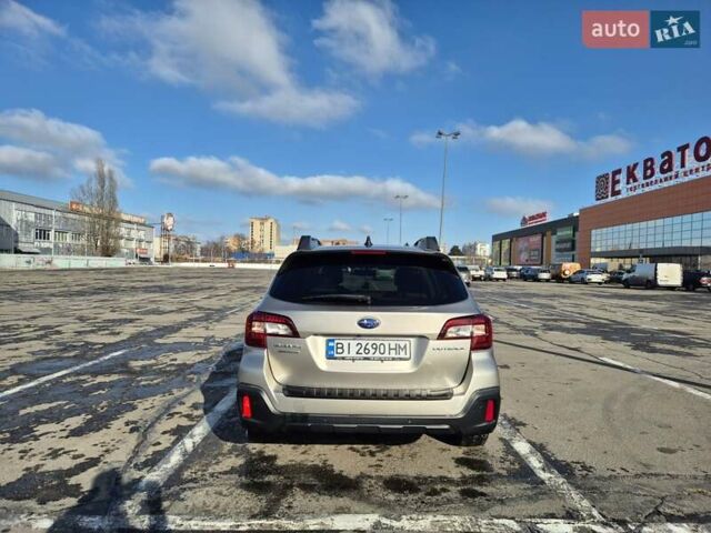 Серый Субару Аутбек, объемом двигателя 2.5 л и пробегом 101 тыс. км за 19000 $, фото 4 на Automoto.ua