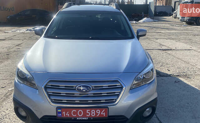 Серый Субару Аутбек, объемом двигателя 2.51 л и пробегом 202 тыс. км за 14500 $, фото 2 на Automoto.ua