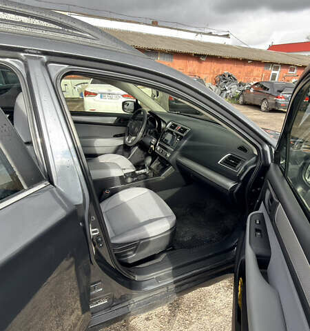 Серый Субару Аутбек, объемом двигателя 2.5 л и пробегом 65 тыс. км за 14999 $, фото 7 на Automoto.ua