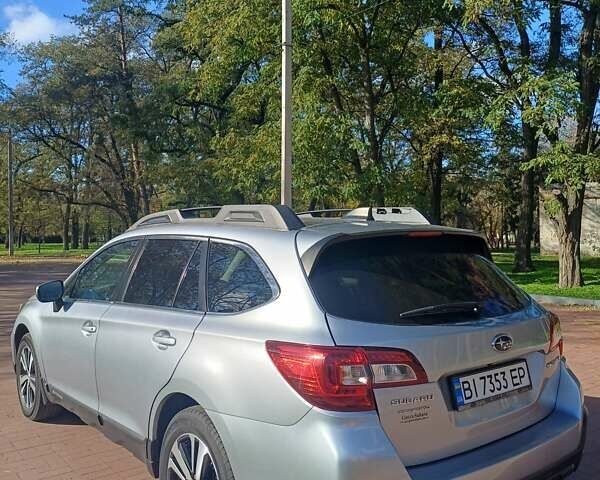 Серый Субару Аутбек, объемом двигателя 2.5 л и пробегом 104 тыс. км за 18000 $, фото 6 на Automoto.ua