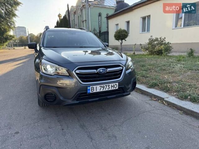 Серый Субару Аутбек, объемом двигателя 2.5 л и пробегом 90 тыс. км за 16800 $, фото 3 на Automoto.ua