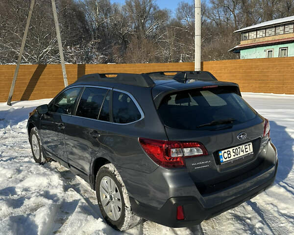 Серый Субару Аутбек, объемом двигателя 2.5 л и пробегом 127 тыс. км за 16300 $, фото 14 на Automoto.ua