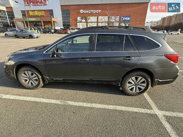 Сірий Субару Аутбек, об'ємом двигуна 2.5 л та пробігом 190 тис. км за 15500 $, фото 3 на Automoto.ua