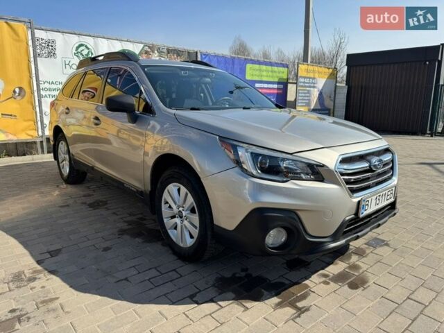 Серый Субару Аутбек, объемом двигателя 2.5 л и пробегом 135 тыс. км за 16200 $, фото 5 на Automoto.ua