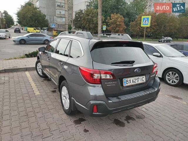 Серый Субару Аутбек, объемом двигателя 2.5 л и пробегом 73 тыс. км за 16300 $, фото 4 на Automoto.ua