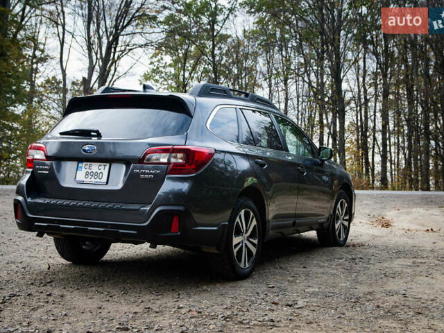 Серый Субару Аутбек, объемом двигателя 3.6 л и пробегом 147 тыс. км за 17850 $, фото 4 на Automoto.ua