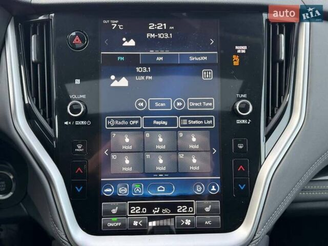 Серый Субару Аутбек, объемом двигателя 2.5 л и пробегом 1 тыс. км за 27490 $, фото 19 на Automoto.ua