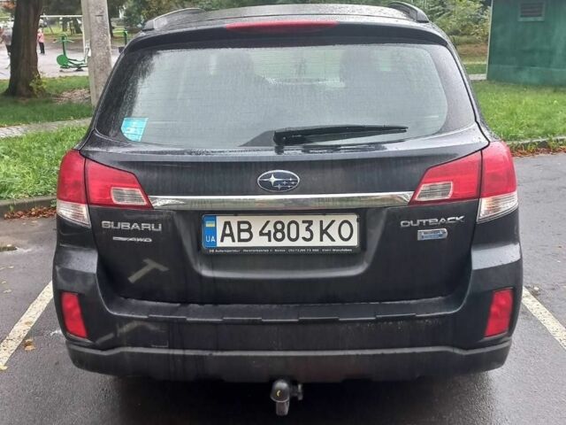 Серый Субару Аутбек, объемом двигателя 2 л и пробегом 240 тыс. км за 13200 $, фото 2 на Automoto.ua