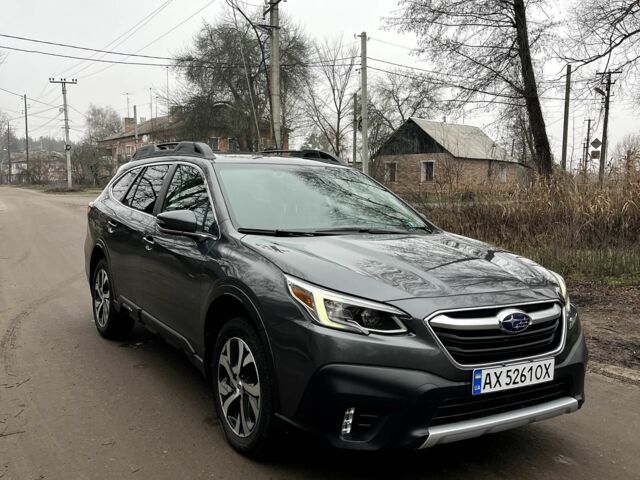 Серый Субару Аутбек, объемом двигателя 2.5 л и пробегом 103 тыс. км за 20600 $, фото 2 на Automoto.ua