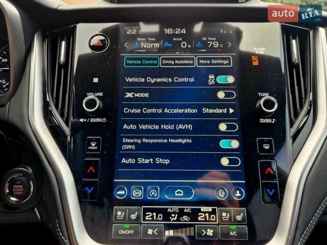 Сірий Субару Аутбек, об'ємом двигуна 2.4 л та пробігом 27 тис. км за 34500 $, фото 27 на Automoto.ua