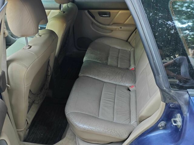 Синий Субару Аутбек, объемом двигателя 3 л и пробегом 400 тыс. км за 2500 $, фото 6 на Automoto.ua