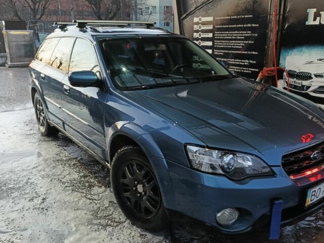 Синий Субару Аутбек, объемом двигателя 2.5 л и пробегом 290 тыс. км за 5400 $, фото 1 на Automoto.ua