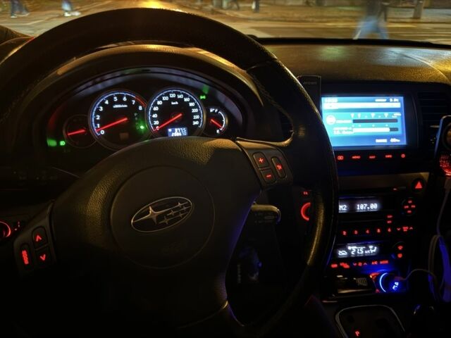 Синій Субару Аутбек, об'ємом двигуна 3 л та пробігом 208 тис. км за 5100 $, фото 3 на Automoto.ua