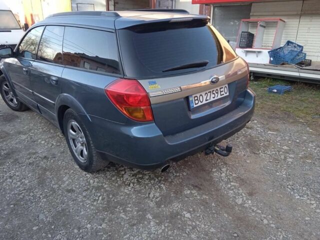 Синий Субару Аутбек, объемом двигателя 3 л и пробегом 208 тыс. км за 5300 $, фото 5 на Automoto.ua