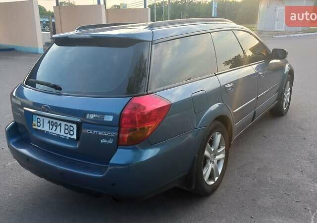 Синій Субару Аутбек, об'ємом двигуна 3 л та пробігом 276 тис. км за 5900 $, фото 5 на Automoto.ua