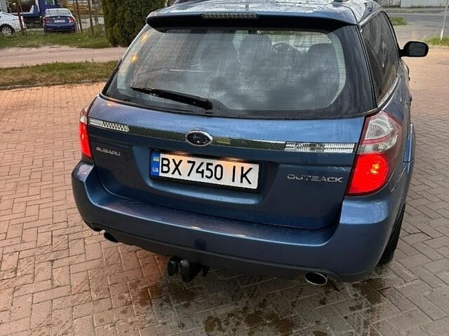 Синий Субару Аутбек, объемом двигателя 2.5 л и пробегом 297 тыс. км за 5900 $, фото 8 на Automoto.ua